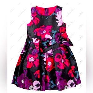 EUC Gymboree Girl’s Prima Ballerina Floral Bow Dress Sz 4T